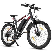 bicicleta electrica adultos 275 evercross tech ek15a bateria extraible de 36v13ah 250w 7 velocidades frenos de disco dobles app negrorojo