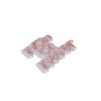 iluminacion led decorativa de plastico now or never rosa 28x22x2 cm