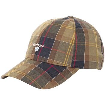 Barbour Gorra Gorra de béisbol deportiva de tartán para hombre