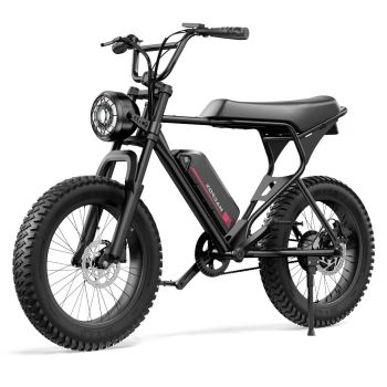 [EU Direct] Bicicleta eléctrica Macfox X1S, batería de 48V 10.4Ah, motor de 250W, velocidad máxima de 25KM/H, neumáticos