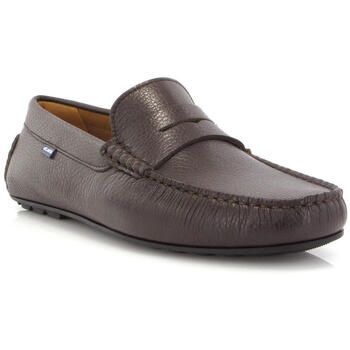 Atlanta Mocassin Mocasines City Loafers en piel granulada para hombre