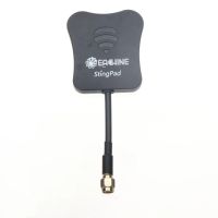 eachine stingpad 58ghz 16dbi antena fpv direccional de alta ganancia hp 8753d probada en laboratorio sma rp-sma para dr