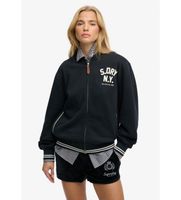 superdry para mujer w2012594a chaqueta country club bomber marino m casual algodon
