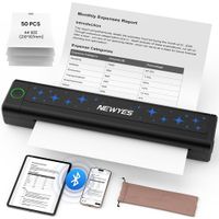 impresora termica portatil newyes impresora sin tinta conectividad inalambrica uso comercial viajes hogar educacion