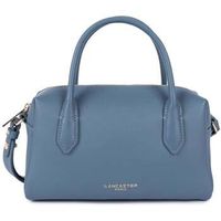 lancaster bolso de mano trotteur con cremallera donna cube azul jeans para mujer