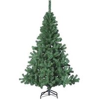 arbol navidad de plastico color verde frondoso 210 cm verde