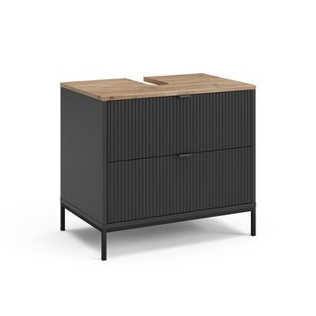 Mueble Bajo Lavabo Eliza 70 X 63 Cm Con Puertas Vicco