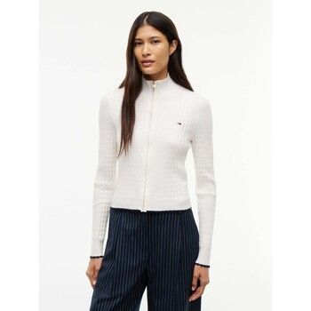 Tommy Jeans Jersey Tjw Micro Cable Zipt para mujer