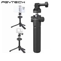 pgytech caplock-palo de extension para camara de accion tripode palo de selfie estandar 14 liberacion rapida para action 43gopro hero 12 11