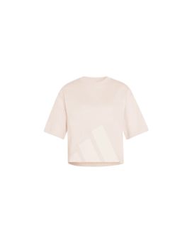 Camiseta adidas Big Logo Sj Bf Mujer Rosa