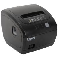iggual tp7001 impresora termica de tickets usbrs232rj45 negra