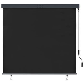Estor Enrollable De Exterior Gris Antracita 160x250 Cm