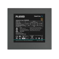 fuente de alimentacion deepcool 650w 80 bronze pl650d blanca refrigeracion silenciosa
