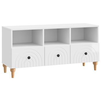 Mueble De Tv 102 X 34,5 X 50 Cm Alto Brillo Vidaxl