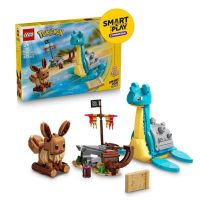 lego pokemon smart play busqueda del tesoro eevee y lapras 72162 623 piezas