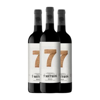 Lan Vino Tinto 7 Metros Rioja 75 Cl 13.5% Vol. (pack De 3 Unidades)