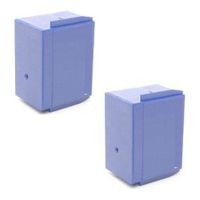 compatible multipack pitney bowes dm300c digital franking machine printer ink cartridges 2 pack -765-9bn