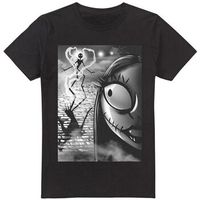 nightmare before christmas camiseta tv4020 para hombre