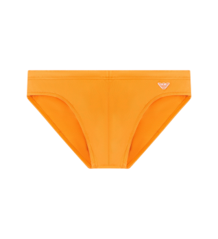 Emporio Armani para hombre. EM000573_AF20424 Bañador Slip Style naranja (M), Beachwear, Poliamida