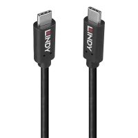 cable usb lindy 36975 15 m usb c a usb c 20 gbits negro