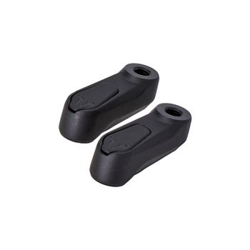 Extensión de espejo retrovisor SW-Motech M10x1.25 longitud 40mm izquierda/derecha negro par