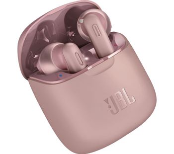 JBL Tune 220TWS Wireless Bluetooth Earphones - Pink, Pink