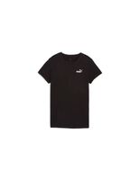 camiseta puma essentials small no 1 logo mujer negro