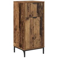 gabinete de bano madera vieja 395 x 36 x 88 cm vidaxl