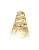 lampara esparto masera 3c 40  o 40cm - alto 35cm  artesania espanola