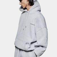 mki miyuki zoku uniform cotton-blend jersey hoodie - s