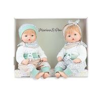 muneca pitus mellizos zoo estuche 40 cms