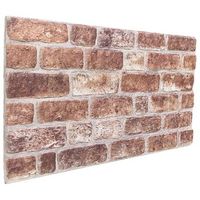 paneles de pared 10 uds 100 x 50 cm marron espuma eps vidaxl