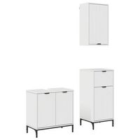 juego de muebles de bano 3 uds brillante 395 x 36 x 88 cm vidaxl
