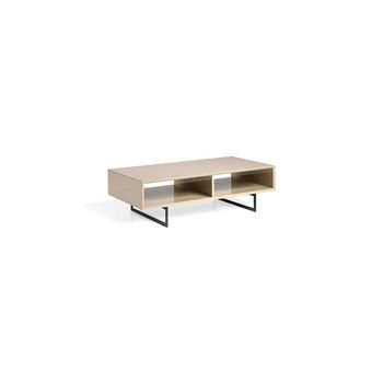 Mesa De Centro Rectangular Mara Con Diseño Moderno Y Funcional