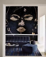 papel pintado rostro de alta gama 200 g 300x200 cm 4 tiras