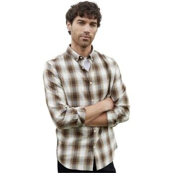 Threadbare Camisa manga larga GT41805 para hombre