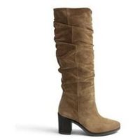 viguera zapatos de tacon bota fruncida para mujer