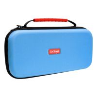 maleta de transporte trust 25760 azul a prueba de golpes para nintendo switch 2