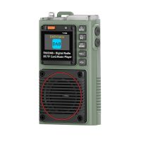 hanrongda hrd-787dab radio dab portatil fm bluetooth digital con reproduccion de mp3 soporte reproduccion desde tarjeta