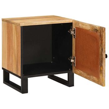 Mesita De Noche 40x33x46 Cm Madera - Marrón