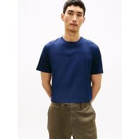 tommy hilfiger camiseta mw0mw41860 essential tee-dca navy iris para hombre