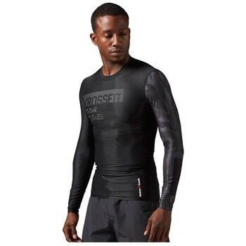Reebok Sport Camiseta manga larga Rcf LS Compression Shirt para hombre