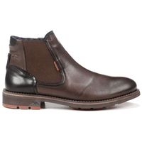 fluchos botines f1343 cafe para hombre
