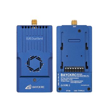 BAYCKRC C3 915Mhz/2.4GHz Transmisor RF de doble banda de 1W Gemini módulo con antena única Nano Bay para carreras de dro
