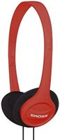 koss kph7 - auriculares estereo de diadema conector jack de 35 mm para imac portatil dj reproductores de mp3 color rojo