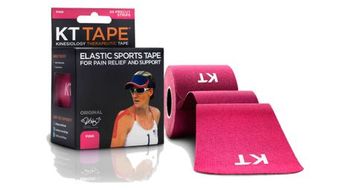 Kt tape rollo de cinta precortada coton original pink 20 cintas