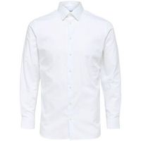 selected camisa manga larga 16080200 filip ethan-bright white para hombre