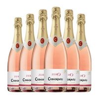 codorniu espumoso rosado zero rose 75 cl pack de 6 unidades