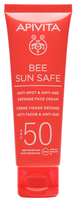 apivita bee sun safe crema antiedad y antimanchas spf50 50 ml