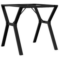 patas de mesa de comedor estructura y acero 70x70x73 cm vidaxl